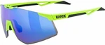 UVEX Pace Perform Small CV Yellow Mat/Mirror Blue Gafas de ciclismo