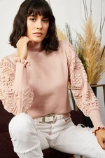 Olalook Sweater - Pink - Regular fit