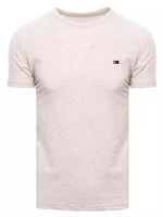 Men's Beige T-shirt Dstreet