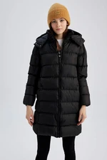 DEFACTO Regular Fit Hooded Coat