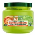 Garnier Fructis Vitamin & Strength Ultra posilňujúca Biotin Hair Bomb maska na slabé vlasy