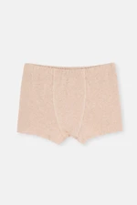 Dagi Beige Melange - Brown Melange 2-Piece Boys' Cotton Boxers