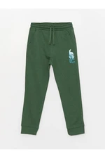 LC Waikiki Boy's Jogger Sweatpants with Printed Elastic Waist