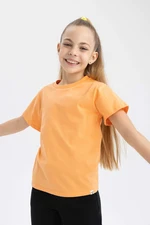 DEFACTO Girl Regular Fit Short Sleeve T-Shirt