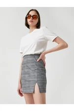 Koton Slit Mini Skirt