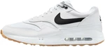 Nike Air Max 1 '86 Unisex Golf Shoe White/Black 45,5 Herren Golfschuhe