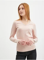 Orsay Light Pink Womens T-Shirt - Women