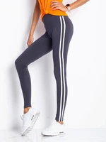 Női leggings Fashionhunters Striped