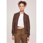 Women's Light Bomber Jacket Brown