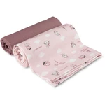 canpol babies Muslin Squares látkové plienky Pink 70x70 cm 2 ks
