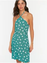 Green Women Patterned Dress Trendyol - Women