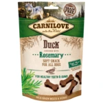 CARNILOVE Dog Semi Moist Snack Kačica obohatená rozmarínom 200 g