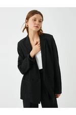 Koton Oversize Double Breasted Blazer Jacket