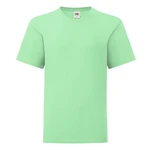 Mint children's t-shirt in combed cotton Fruit of the Loom