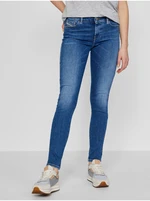 Blue women's super skinny fit jeans Diesel Slandy - Women