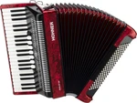 Hohner Bravo III 120 Czerwony Akordeon klawiszowy