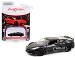 2020 Chevrolet Corvette C8 Stingray Black VIN 001 (Lot 3007) Barrett Jackson "Scottsdale Edition" Series 6 1/64 Diecast Model Car by Greenlight