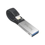 USB flash disk SanDisk iXpand 16GB Lightning/USB 3.0 (SDIX30C-016G-GN6NN) čierny USB flashdisk • kapacita 16 GB • materiál kov, plast • aplikácia iXpa