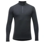 Funkční triko dlouhý rukáv Duo Active Merino 210 Zip Neck Devold® (Barva: Černá, Velikost: XL)