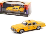 1987 Chevrolet Caprice Yellow "N.Y.C. Taxi" (New York City) 1/43 Diecast Model Car by Greenlight