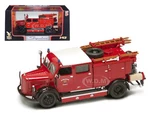 1950 Mercedes Benz TLF-15 Fire Engine Red 1/43 Diecast Model by Road Signature