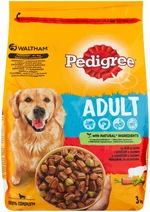 PEDIGREE Granule Adult s hovädzím a hydinovým 3kg