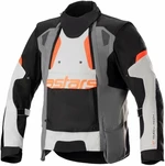 Alpinestars Halo Drystar Jacket Dark Gray/Ice Gray/Black M Textilní bunda