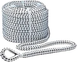 FSE Robline Rio with Thimble White/Black 14 mm 30 m Cordage de mouillage