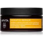 Apivita Keratin Repair Nourish Repair Hair Mask obnovující maska pro poškozené vlasy s keratinem 200 ml