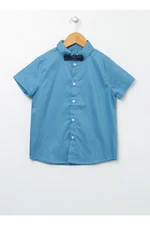 Koton Short Sleeve Shirt With Bow Tie Cotton