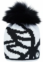 Sportalm Apera Womens Beanie with Fur Optical White UNI Zimowa czapka