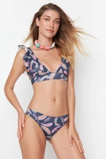 Trendyol levél mintás bikini alsó