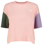 Vans T-Shirt Wm Relaxed Boxes Colo Powder Pink/Thy - Women