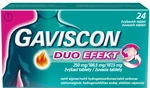 GAVISCON Duo Efekt žuvacie tablety 24 ks