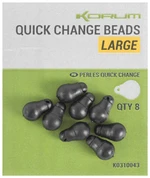 Korum zarážky quick change beads 8 ks - large