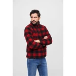 Teddyfleece Troyer red/black