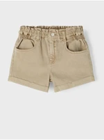 Beige girl's shorts name it Bella - Girls