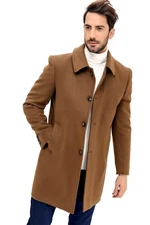 PLT8364 DEWBERRY MEN'S COAT-CAMEL