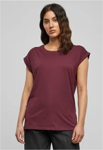 Women's T-shirt with extended shoulder cherry