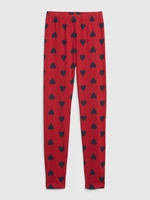 GAP Children's leggings with heart print - Girls