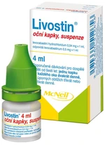 LIVOSTIN 0.5 mg/ml oční kapky 4 ml