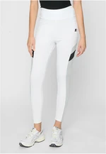 Women's High-Waisted Starter Sports Leggings White/Black