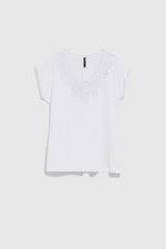 WOMEN'S T-SHIRT L-TS-4062 WHITE