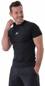 Nebbia Functional Slim-fit Black M Tricouri de fitness