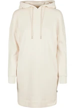 Women's Organic Oversized Terry Dress with Hood whitesand