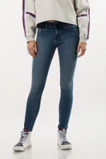 Tommy Jeans Jeans - TOMMY HILFIGER MID RISE SKINNY NORA blue