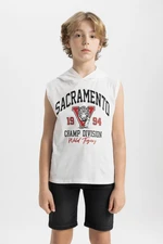 DEFACTO Boy's Hooded Undershirt