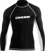 Cressi Rash Guard Man Long Sleeve Chemise Black/White M