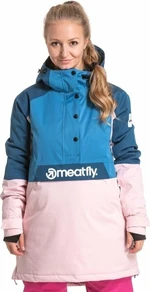 Meatfly Aiko Premium SNB & Ski Jacket Powder Pink S Giacca da sci