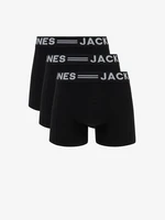 Jack & Jones Sense Boxerky 3 ks Černá